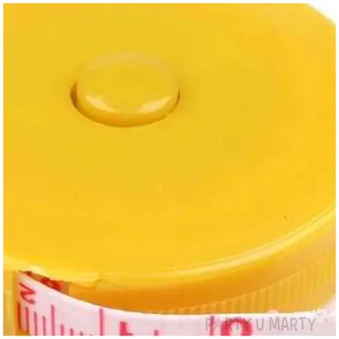 miara krawiecka centymetr samonawijajacy zolta stoklasa 150 cm