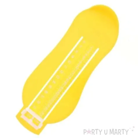 miarka dziecieca do mierzenia stop zolta zakres 6 20 cm