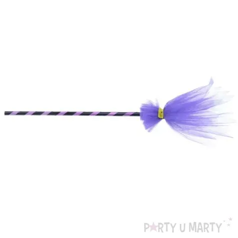 miotla czarownicy fioletowy tiul arpex 90 cm