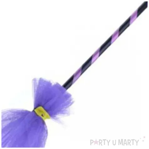 miotla czarownicy fioletowy tiul arpex 90 cm