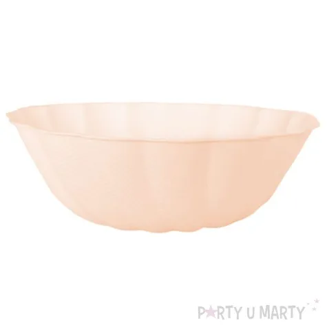 miseczki vert decor twist morelowy amscan 14 8 cm 6 szt