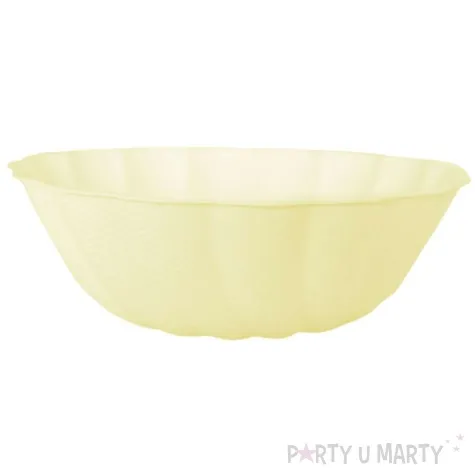 miseczki vert decor twist zolty amscan 14 8 cm 6 szt