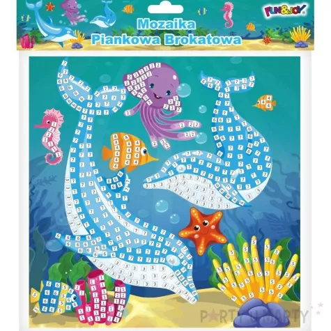 mozaika piankowa mozaika delfiny titanum