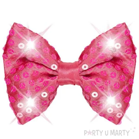 mucha deluxe led rozowa cekinowa widmann