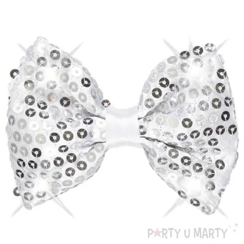 mucha deluxe led srebrna cekinowa widmann