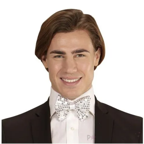 mucha deluxe led srebrna cekinowa widmann