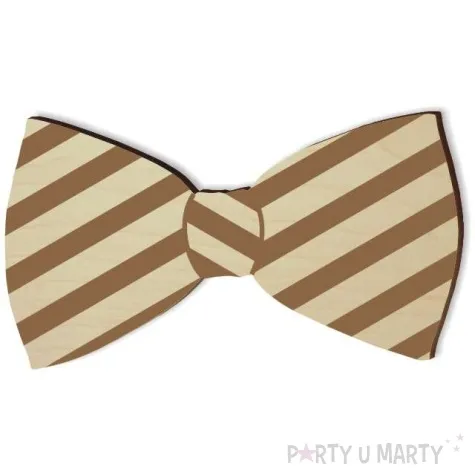 mucha z drewna paski ukosne 10 cm