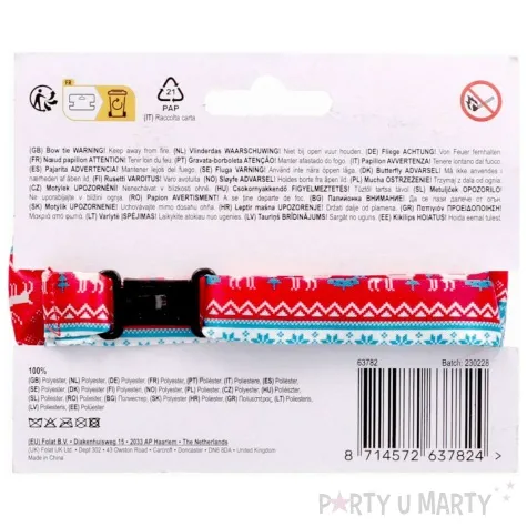 muszka swiateczne renifery folat