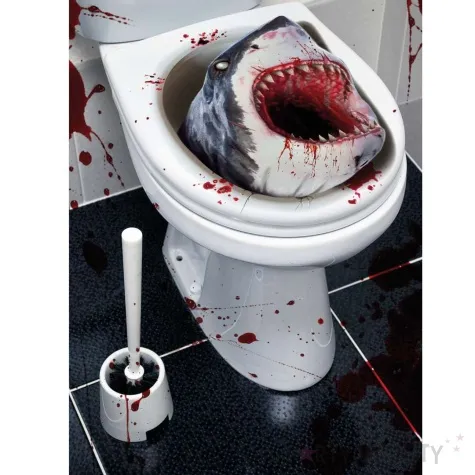 naklejka na wc rekin zabojca guirca 30x40 cm