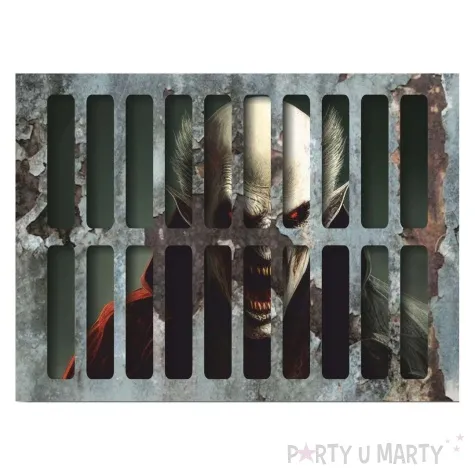 naklejka podlogowa halloween dracula stalowa 50 x 37 cm