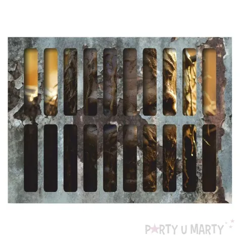 naklejka podlogowa halloween ogr stalowa 50 x 37 cm