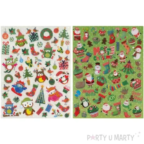 naklejki boze narodzenie abino 100 szt