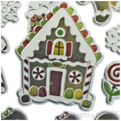 naklejki ciasteczkowy ludzik mix titanum 12 szt