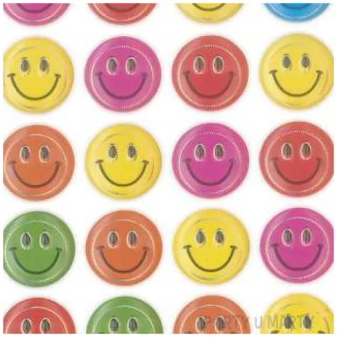 naklejki emotki smile mix titanum 27 szt