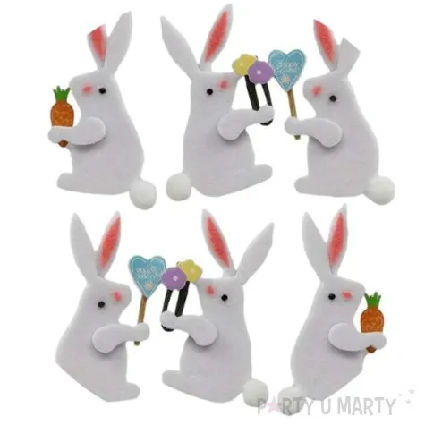 naklejki filcowe wielkanocne kroliki titanum