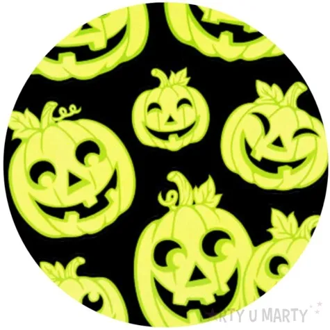 naklejki fluorescencyjne halloween dynie carnival toys