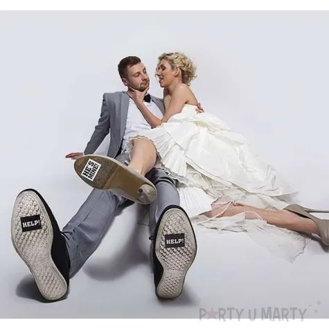 naklejki na buty s o s 2 szt