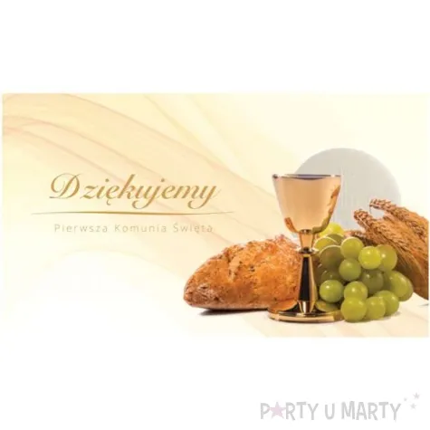 naklejki na ciasto dziekujemy komunia swieta toledo 20 szt