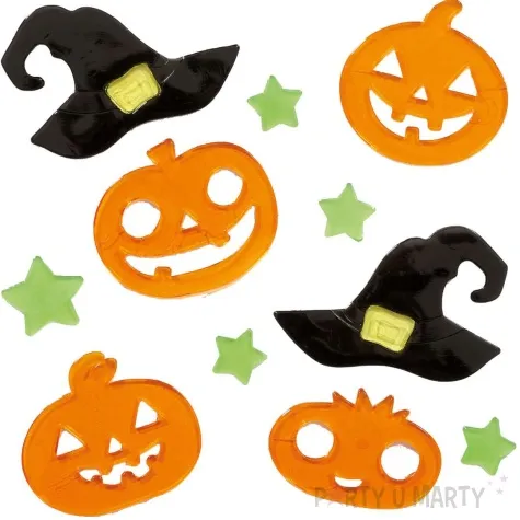 naklejki na szybe dynia kapelusz guirca 11 szt