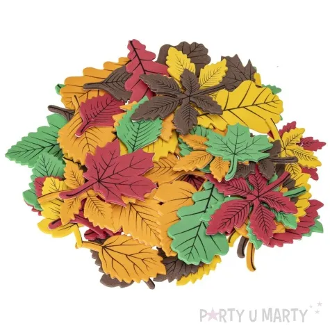 naklejki piankowe jesienne liscie brewis 60 szt