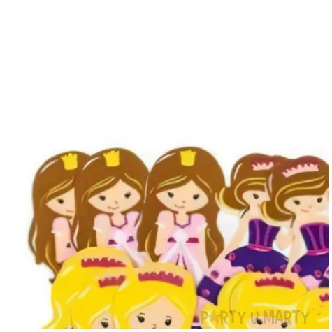 naklejki piankowe ksiezniczki bajkowe mix brewis 18 szt