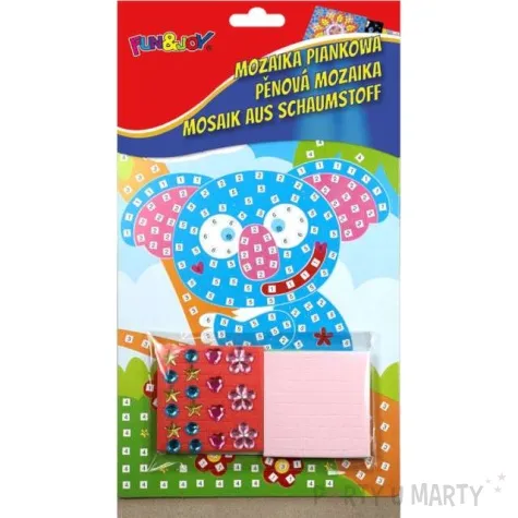 naklejki piankowe mozaika mis koala fun joy