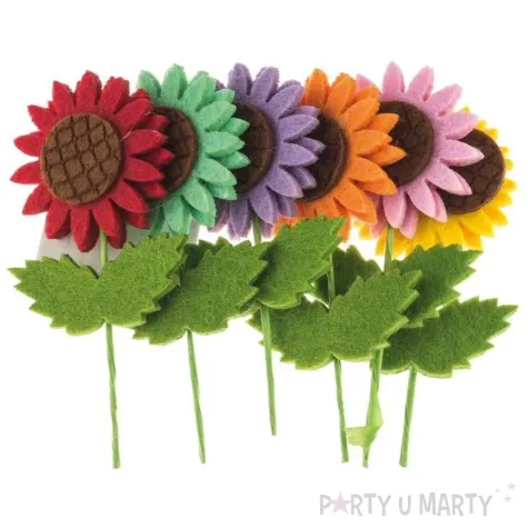 naklejki piankowe sloneczniki mix brewis 6 szt