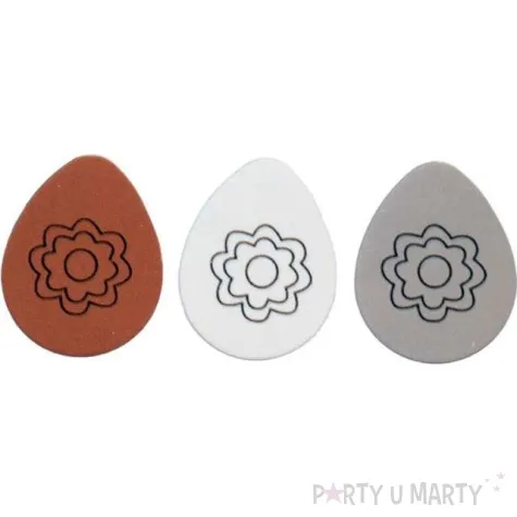 naklejki piankowe wielkanocne jajka titanum 16 szt
