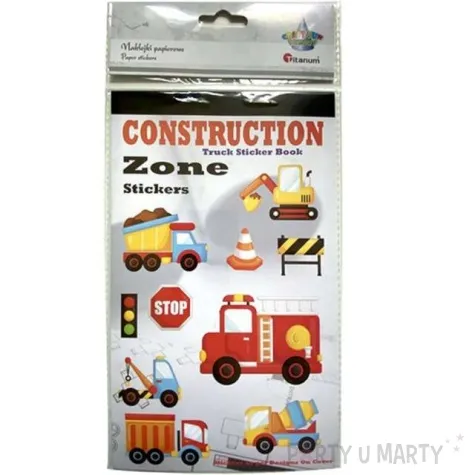 naklejki pojazdy uzytkowe i znaki drogowe papierowe titanum ok 2 cm 222 szt