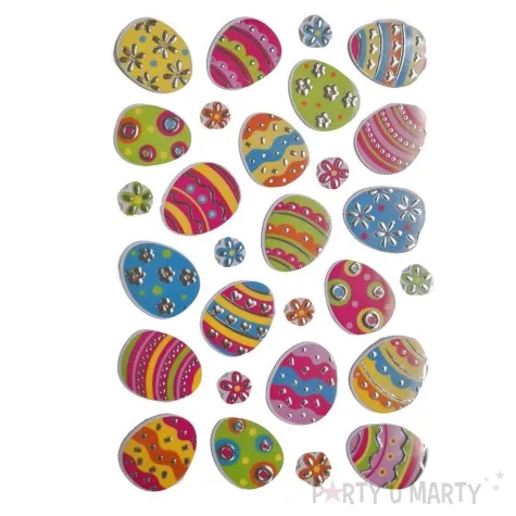 naklejki posrebrzane pisanki arpex