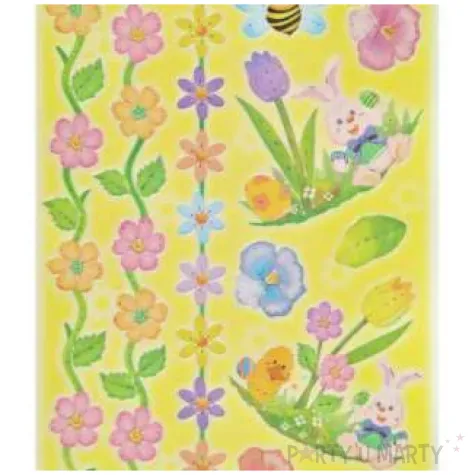 naklejki samoprzylepne wielkanocne tasiemki i pisanki brewis 19 cm