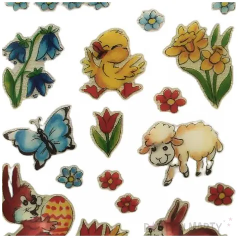 naklejki samoprzylepne wielkanocny klimat brewis 23 szt