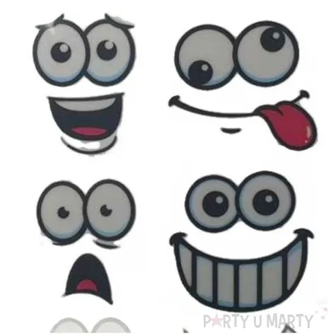 naklejki tatuaze na jajka minki arpex