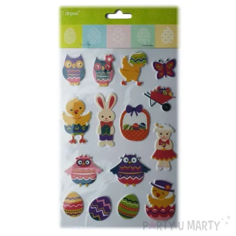 naklejki wielkanocne zwierzatka arpex