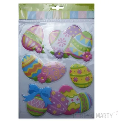 naklejki wypukle wielkanocne pisanki aprex