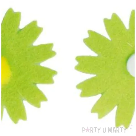 naklejkikwiatki zielony titanum 10 szt