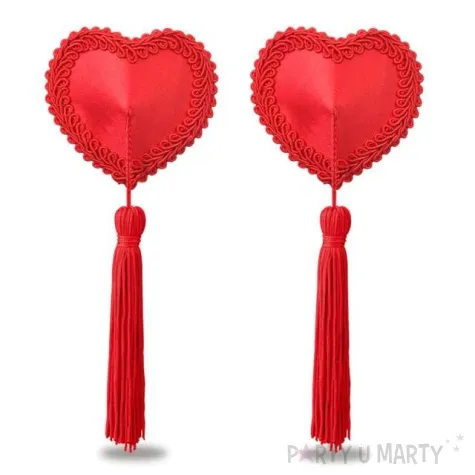 nasutniki serca z fredzelkami czerwone lovetoy
