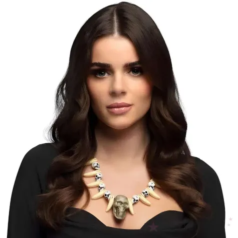 naszyjnik czaszki i zeby boland