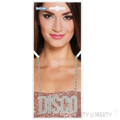 naszyjnik disco srebrny boland 22 cm