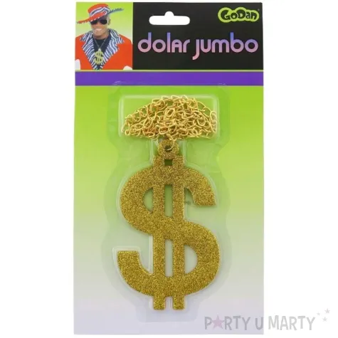 naszyjnik dolar jumbo zloty godan