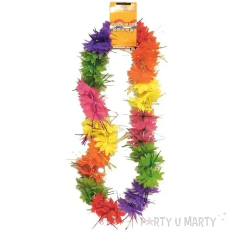 naszyjnik hawajski brokat mix folat 57 cm