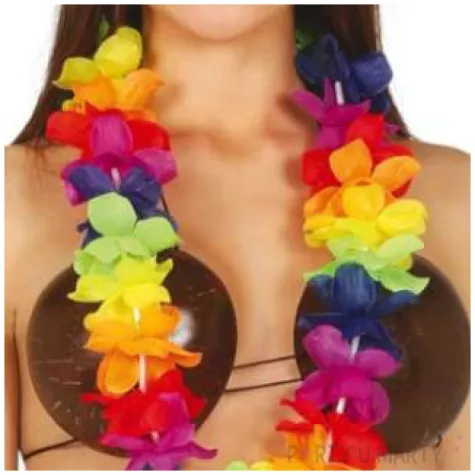 naszyjnik hawajski classic mix guirca 50 cm