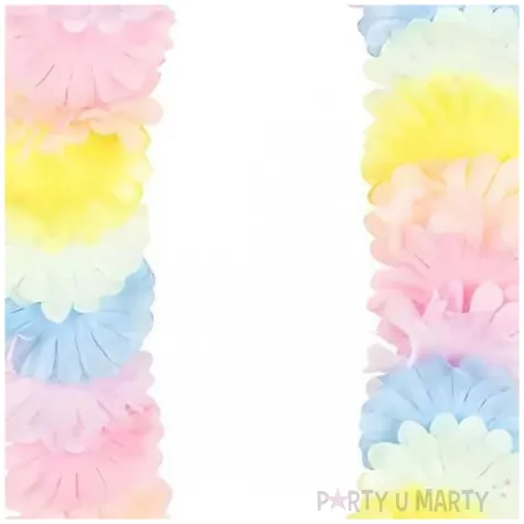 naszyjnik hawajski classic pastelowy partydeco 120 cm