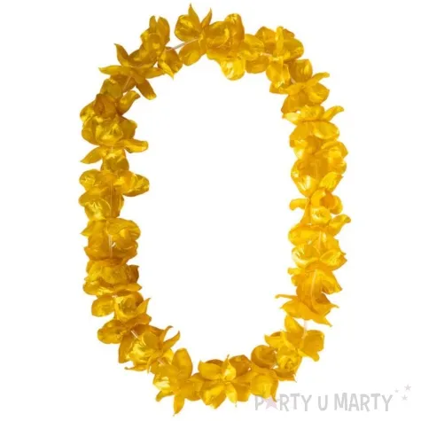 naszyjnik hawajski classic zloty carnival toys