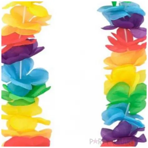 naszyjnik hawajski kwiaty boland 60 cm