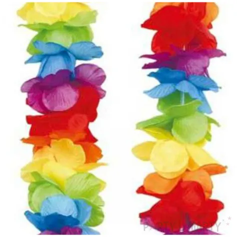 naszyjnik hawajski kwiaty lux kolor mix smiffys 56 cm