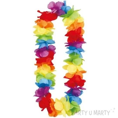 naszyjnik hawajski kwiaty lux kolor mix smiffys 56 cm