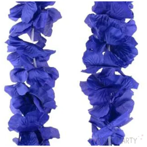 naszyjnik hawajski motylki granatowy godan 50 cm