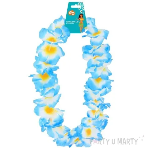 naszyjnik hawajski ombre blekitno zolty godan 45 50 cm