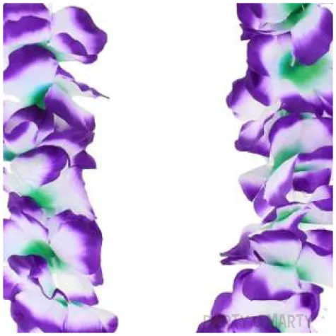 naszyjnik hawajski ombre fioletowo zielone godan 45 50 cm